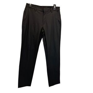 Fabletics The Don Trouser Classic Fit Black Mens Dress Pants Size 31X30
